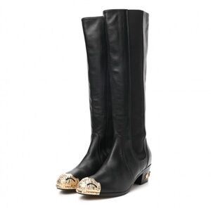 Chanel Paris- Dallas Cap-Toe Boots